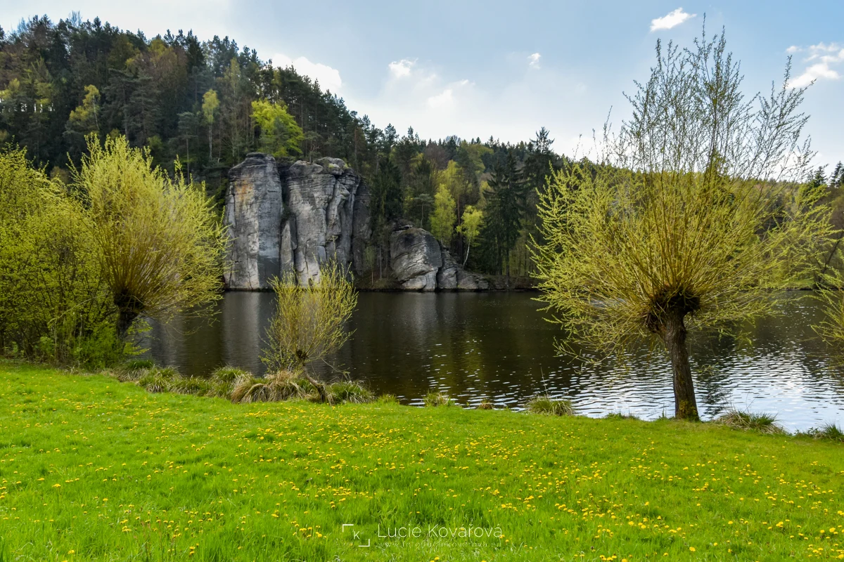 Slož si puzzle Věžický rybník